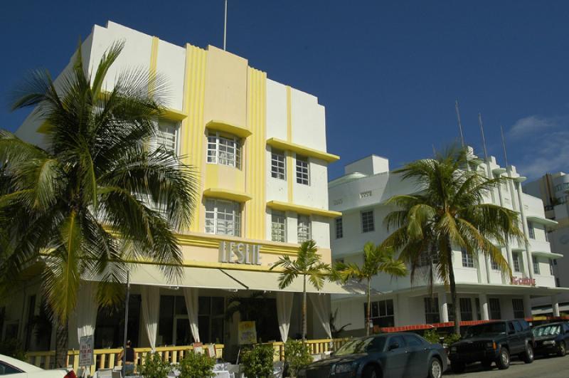 Hotel Leslie, South Beach, Miami, Florida, Estados...