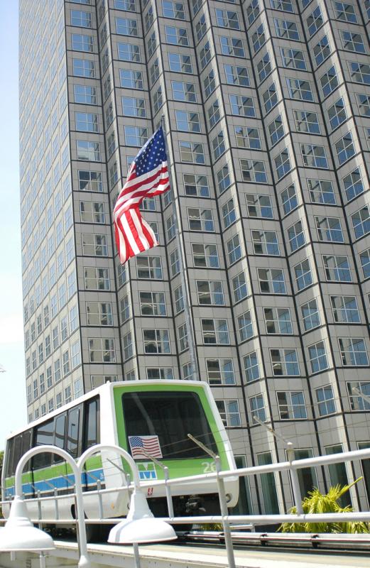 Metromover, Downtown, Miami, Florida, Estados Unid...