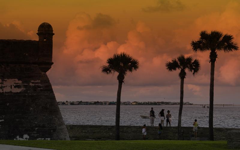 Castillo de San Marcos, San Agustin, Florida, Esta...