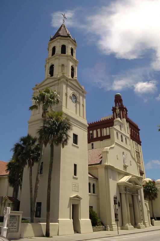 Catedral San Agustin, Florida, Estados Unidos, Ame...