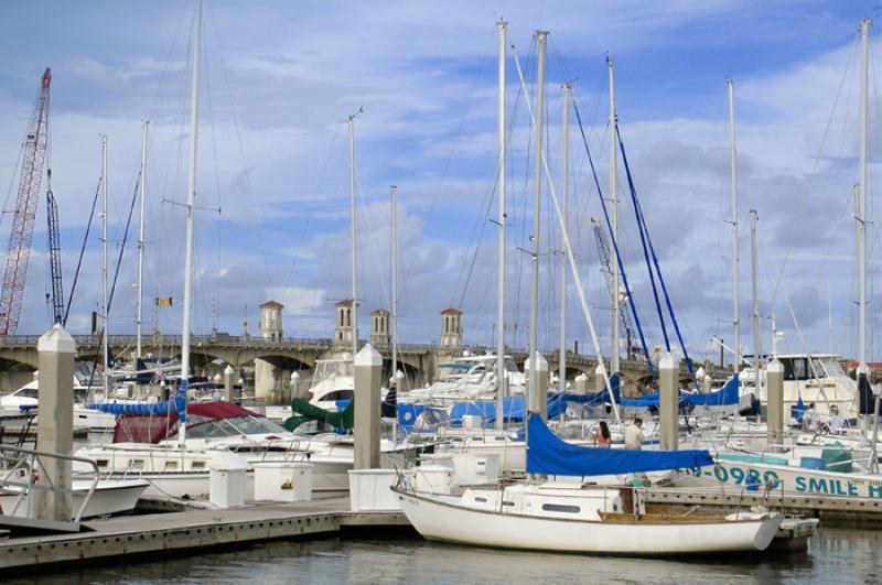 Veleros en San Agustin, Florida, Estados Unidos, A...