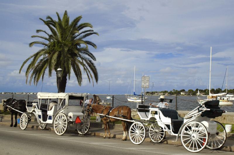 Carrozas en San Agustin, Florida, Estados Unidos, ...