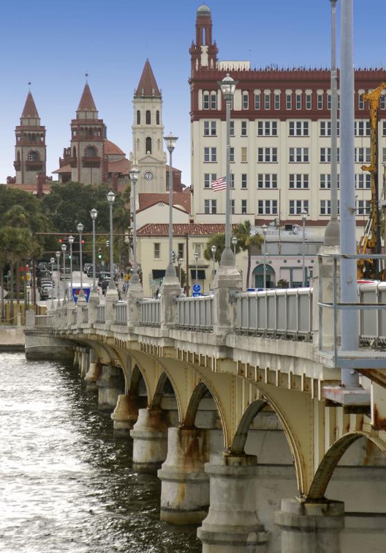 Puente de los Leones, San Agustin, Florida, Estado...