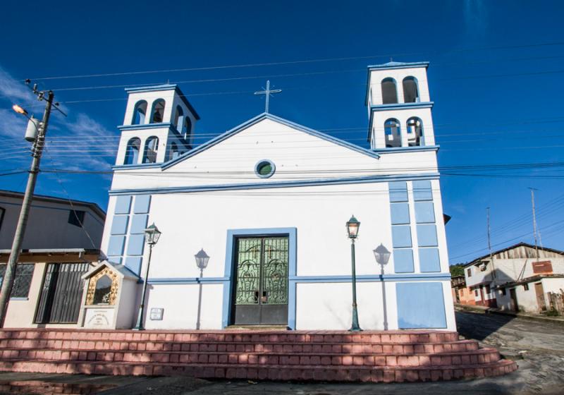 Iglesia en Quito, Ecuador, Sur America