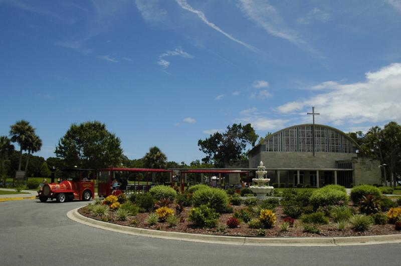 Iglesia de la Mision de Viejo San Agustin, Florida...