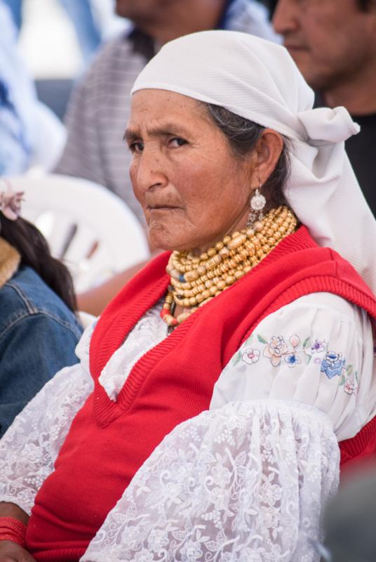 Mujer Indigena, Quito, Ecuador, Sur America