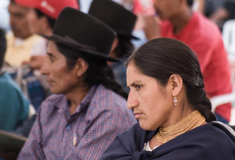 Indigenas, Quito, Ecuador, Sur America