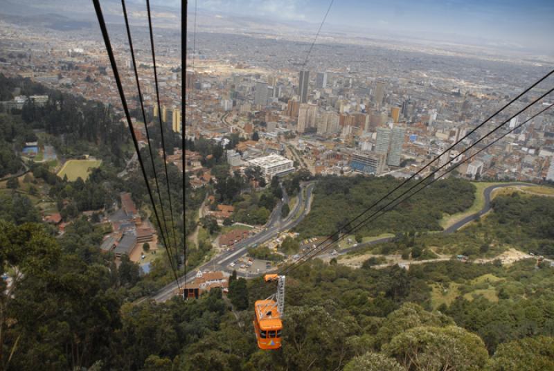 Teleferico al Cerro de Monserrate, Bogota, Cundina...