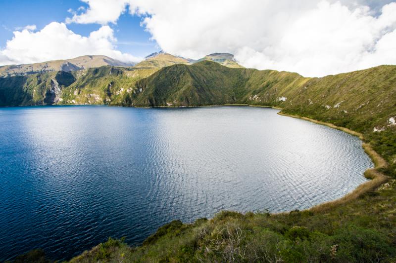 Crater de Cuicocha, Provincia de Imbabura, Ecuador...