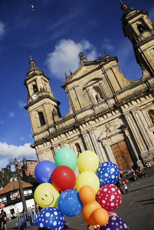 Catedral Primada, Plaza Bolivar, La Candelaria, Bo...