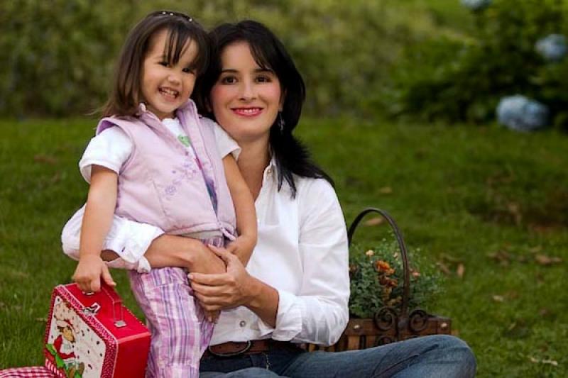 Madre e Hija en el Campo