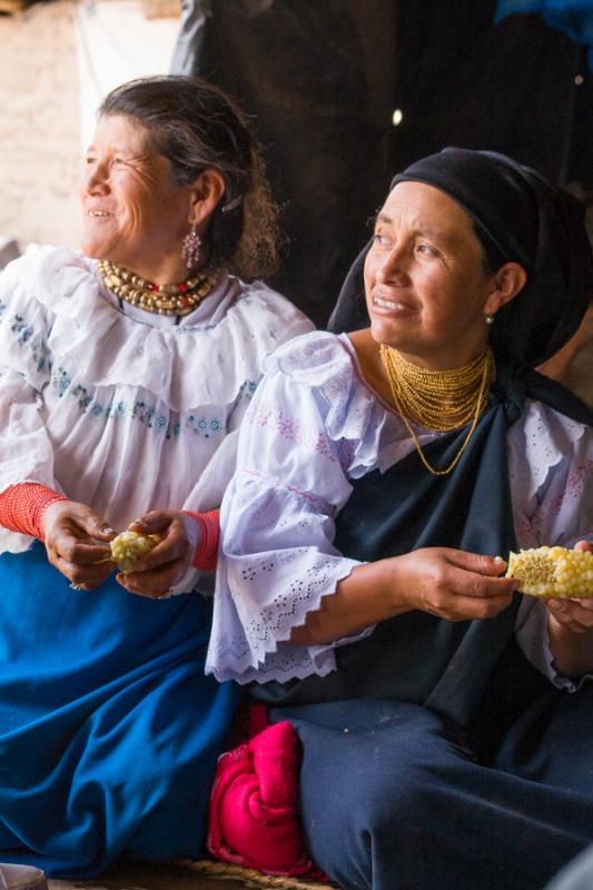 Mujeres Indigenas, Quito, Ecuador, Sur America