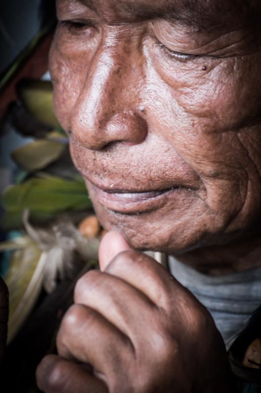 Chaman Shuar, Quito, Ecuador, Sur America