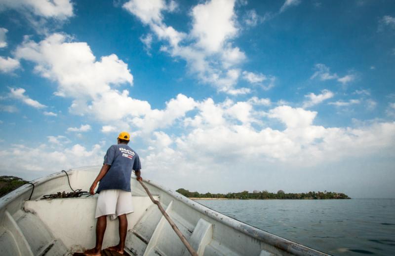 Pescador de Isla Fuerte, Bolivar, Cartagena, Colom...