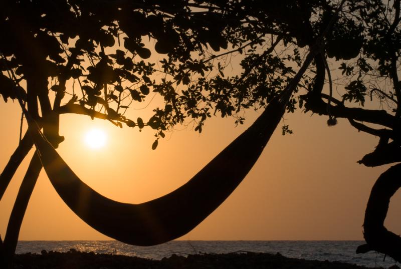 Atardecer en Isla Fuerte, Bolivar, Cartagena, Colo...