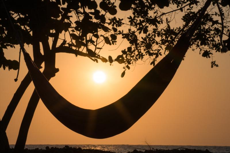 Atardecer en Isla Fuerte, Bolivar, Cartagena, Colo...