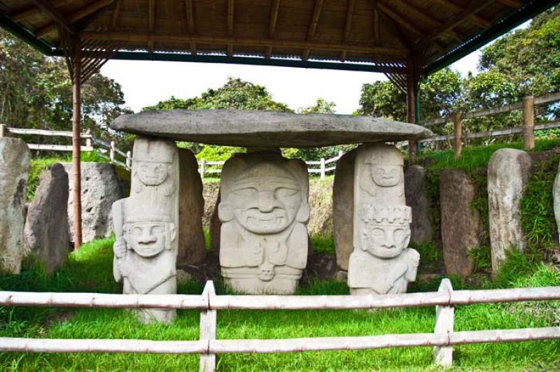 Parque Arqueologico de San Agustin, Huila, Neiva, ...