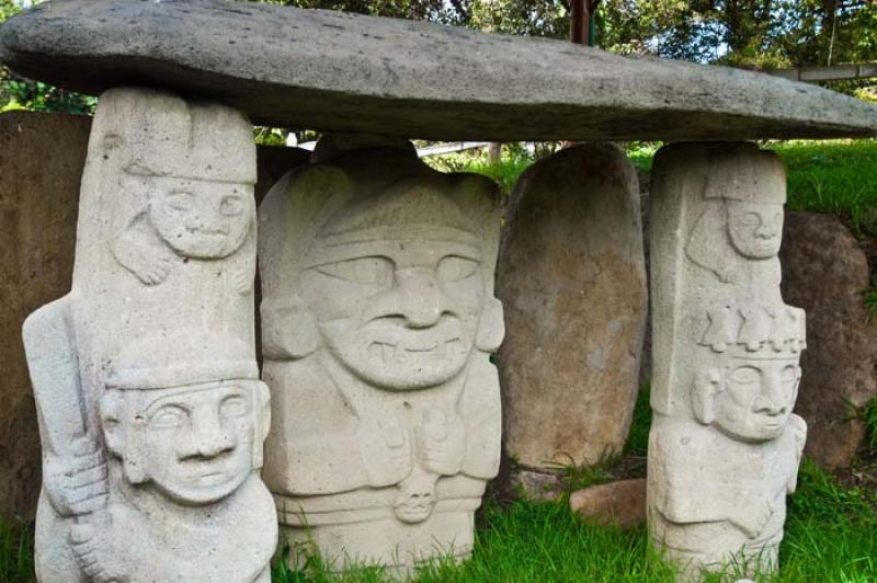 Parque Arqueologico de San Agustin, Huila, Neiva, ...