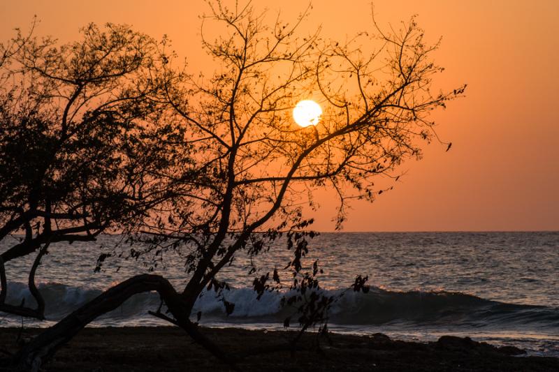 Atardecer en Isla Fuerte, Bolivar, Cartagena, Colo...