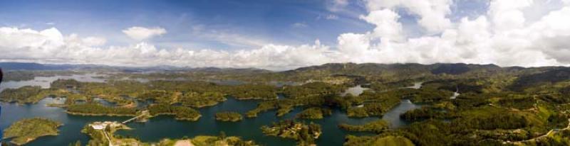 Embalse PeÃ±ol, Guatape, Antioquia, Colombia