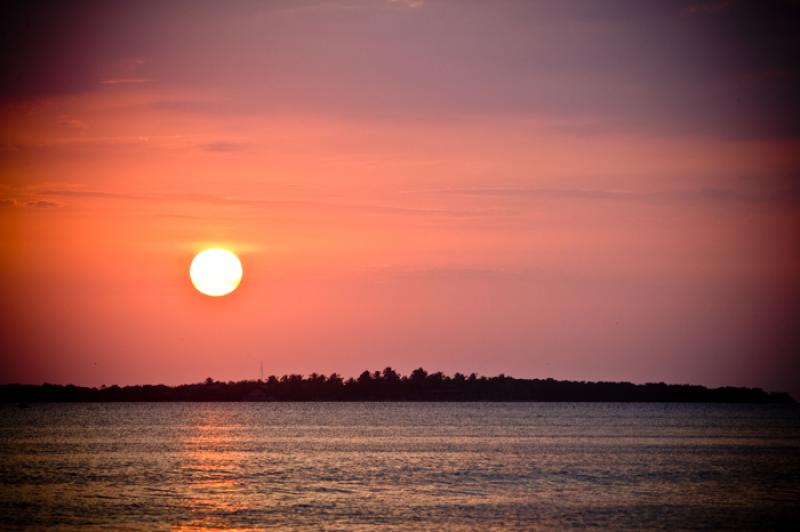 Ocaso en el Golfo de Morrosquillo, Archipielago Sa...