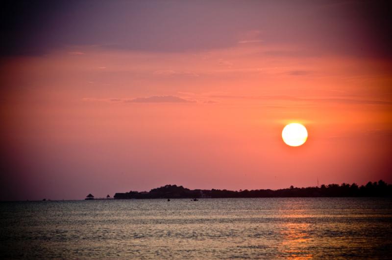 Ocaso en el Golfo de Morrosquillo, Archipielago Sa...