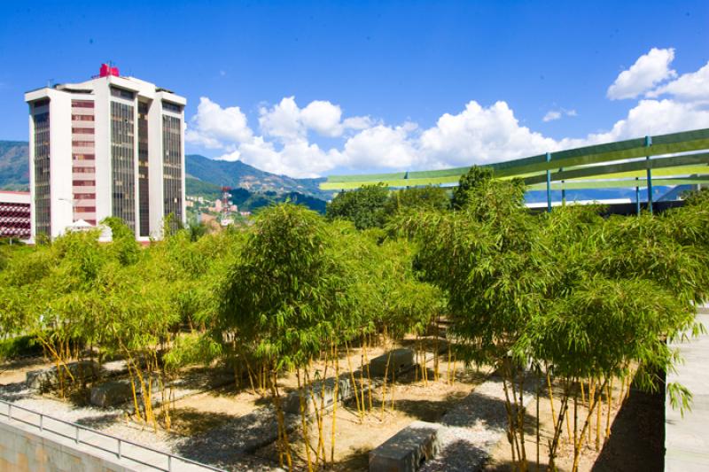 Plaza Mayor, La Alpujarra, Medellin, Antioquia, Co...