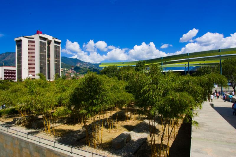 Plaza Mayor, La Alpujarra, Medellin, Antioquia, Co...