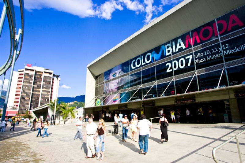 Plaza Mayor, La Alpujarra, Medellin, Antioquia, Co...