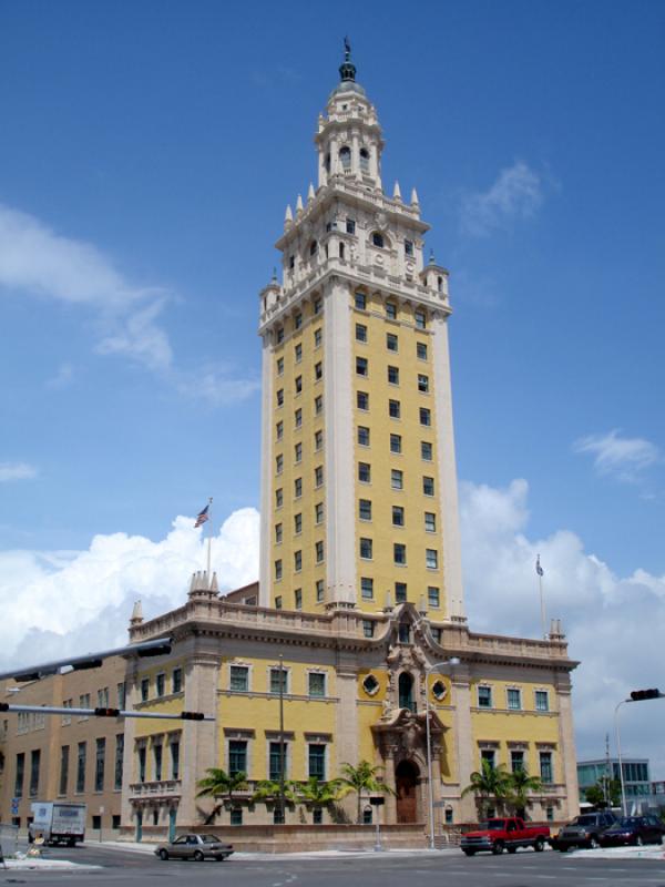 Freedom Tower, Biscayne Boulevard, Downtown, Miami...