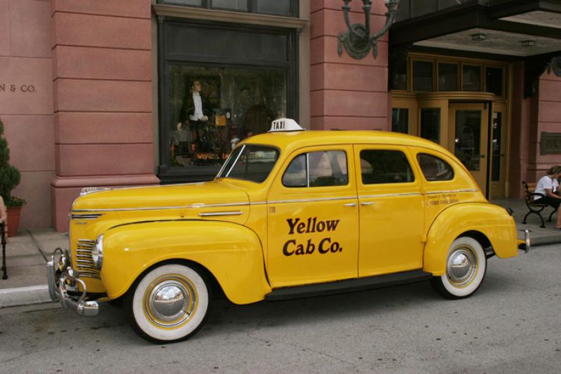 Yellow Cab Co, Universal Studios, Orlando, Florida...