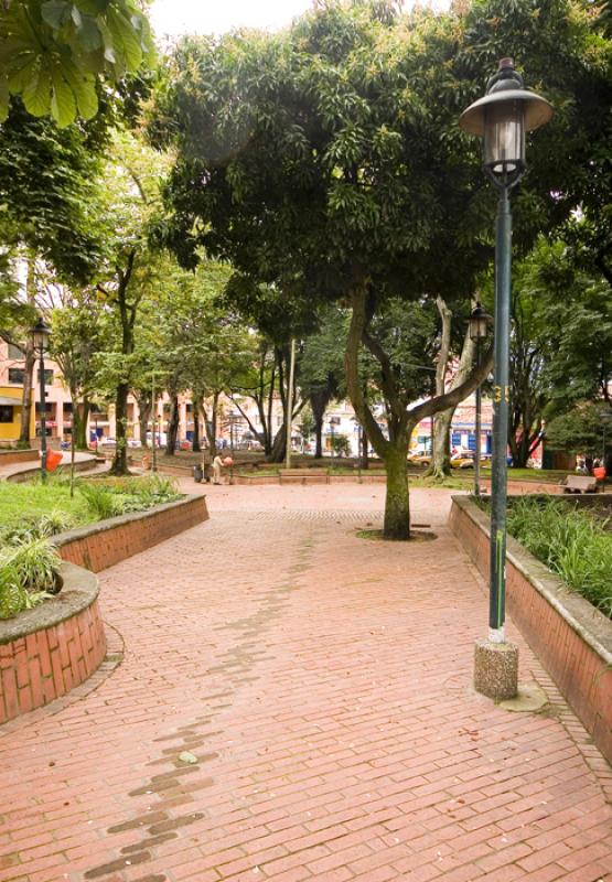 Parque El Poblado, Poblado, Medellin, Antioquia, C...