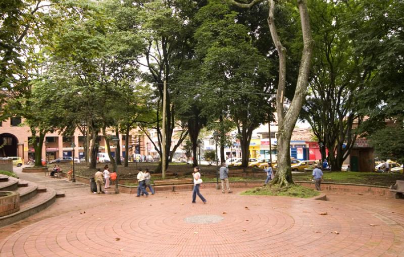 Parque El Poblado, Poblado, Medellin, Antioquia, C...