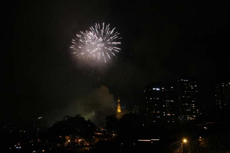 Juegos Pirotecnicos, El Poblado, Medellin, Antioqu...