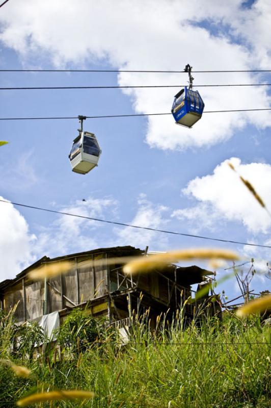 Metrocable, Medellin, Antioquia, Colombia