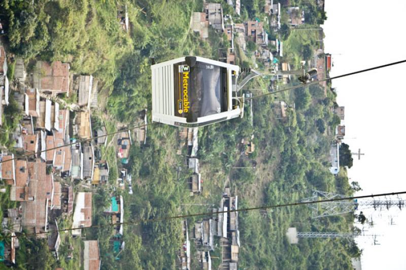 Metrocable, Medellin, Antioquia, Colombia