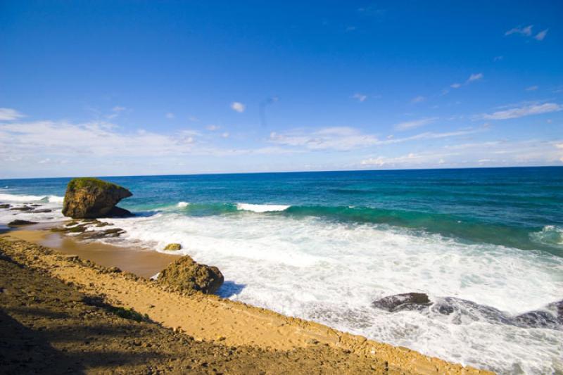 Playa Flamenco, Puerto Rico, San Juan, Antillas Ma...