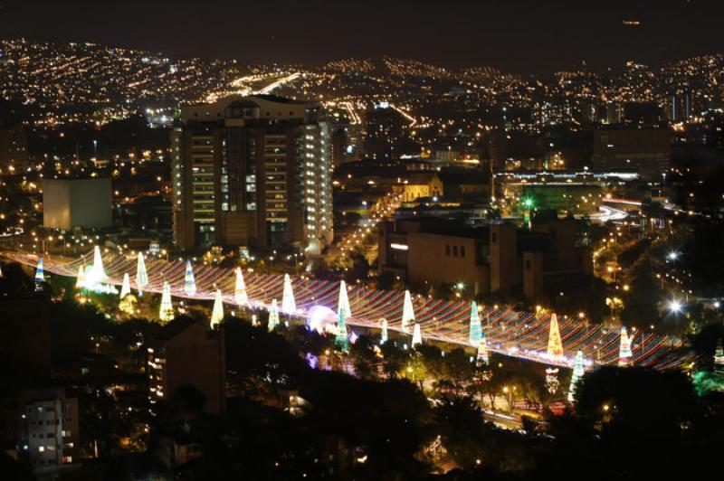 Panoramica de la Ciudad de Medellin, Antioquia, Co...