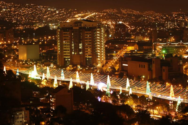 Panoramica de la Ciudad de Medellin, Antioquia, Co...