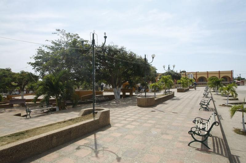 Parque Principal, San Onofre, Sucre, Sincelejo, Co...