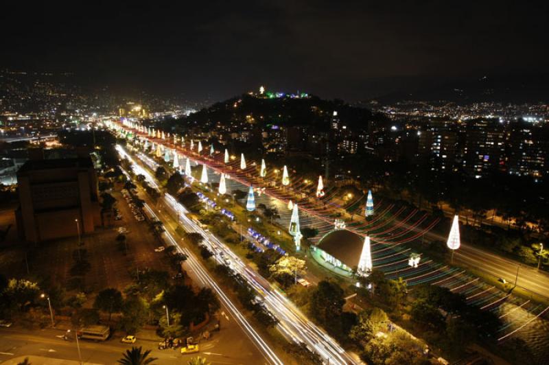 Panoramica de la Ciudad de Medellin, Antioquia, Co...