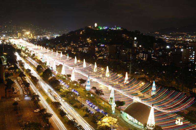 Panoramica de la Ciudad de Medellin, Antioquia, Co...