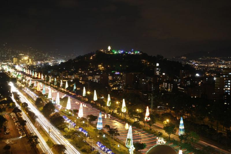 Panoramica de la Ciudad de Medellin, Antioquia, Co...