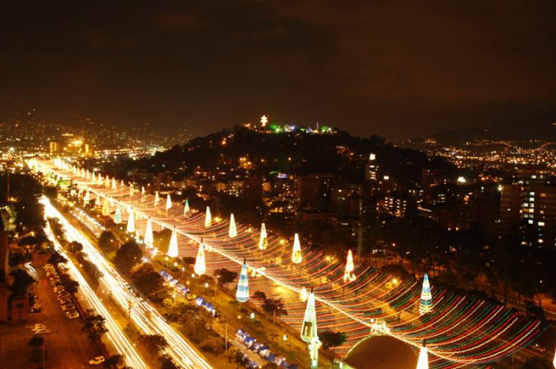 Panoramica de la Ciudad de Medellin, Antioquia, Co...