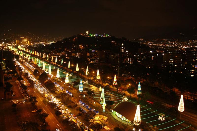 Panoramica de la Ciudad de Medellin, Antioquia, Co...