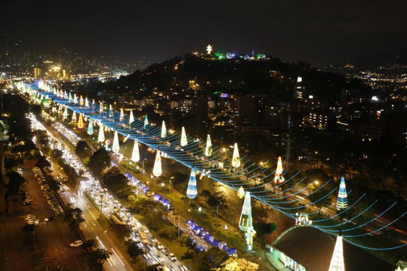 Panoramica de la Ciudad de Medellin, Antioquia, Co...