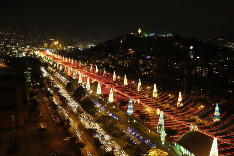 Panoramica de la Ciudad de Medellin, Antioquia, Co...