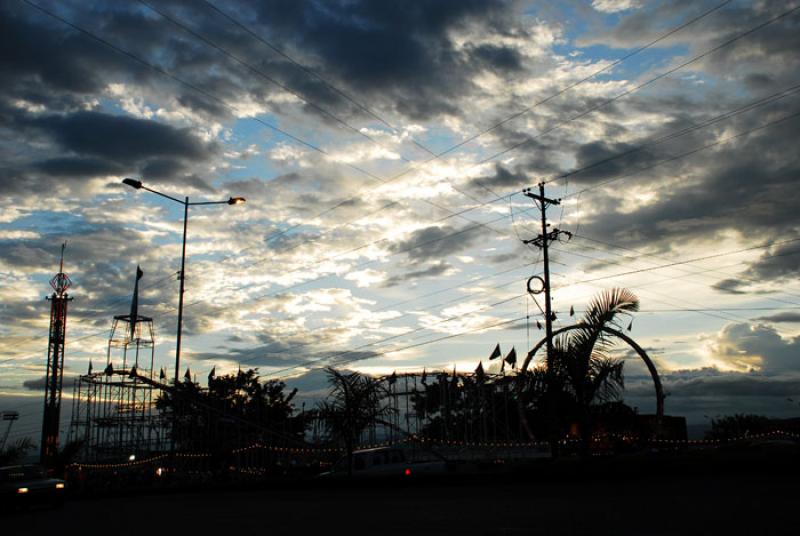 Siluetas al Atardecer