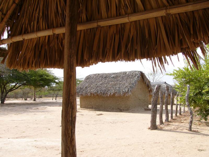 Rancheria Wayuu, Cabo de la Vela, Peninsula de la ...