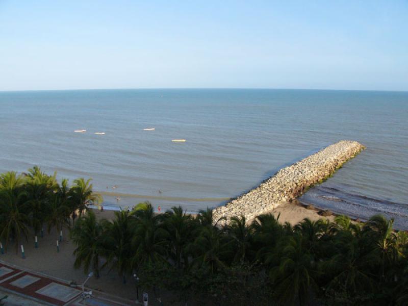 Playa de Riohacha, La Guajira, Colombia